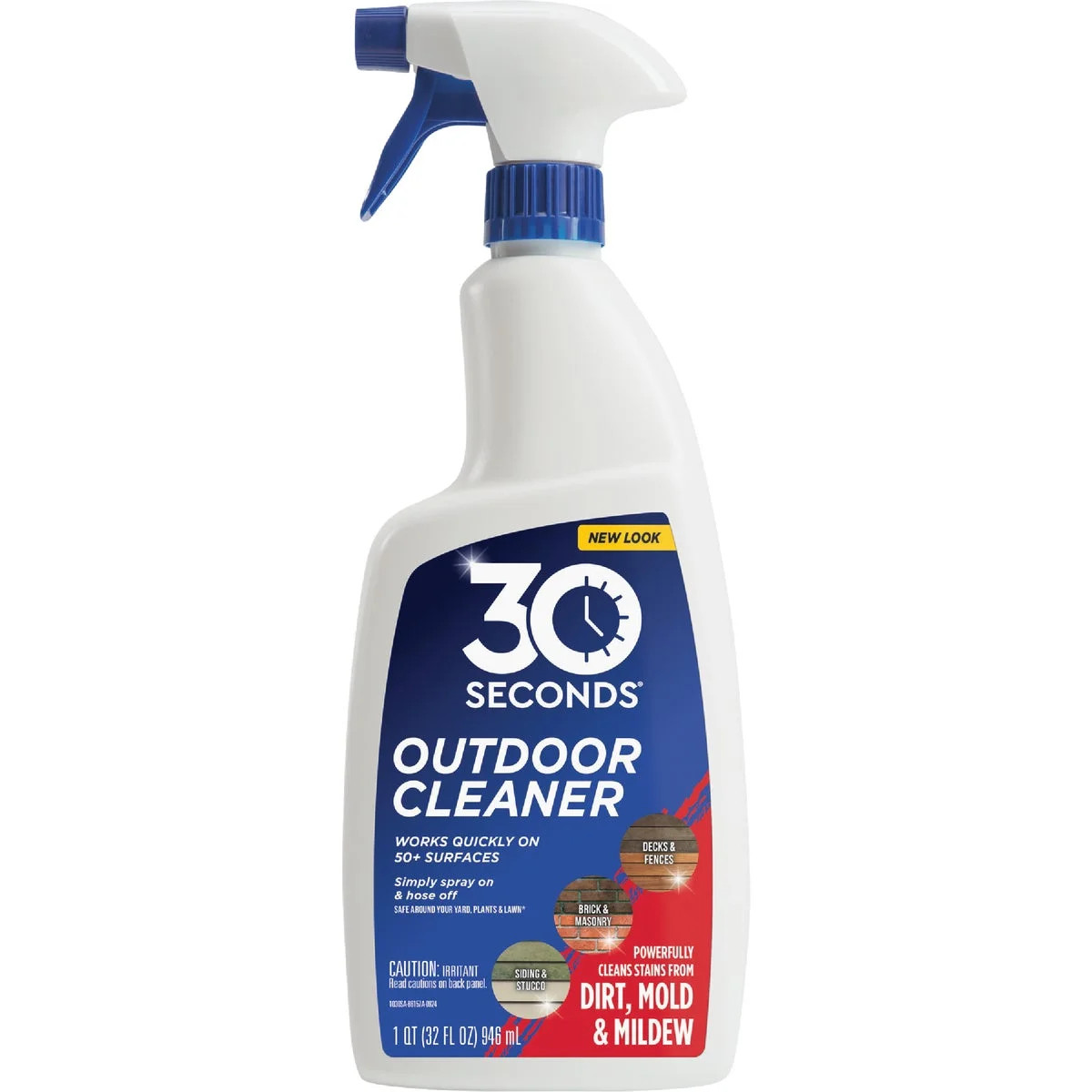 30 SECONDS Outdoor Cleaner, (1 Quart-Ready-to-Use with Trigger Sprayer 2Pk) | Walmart (US)