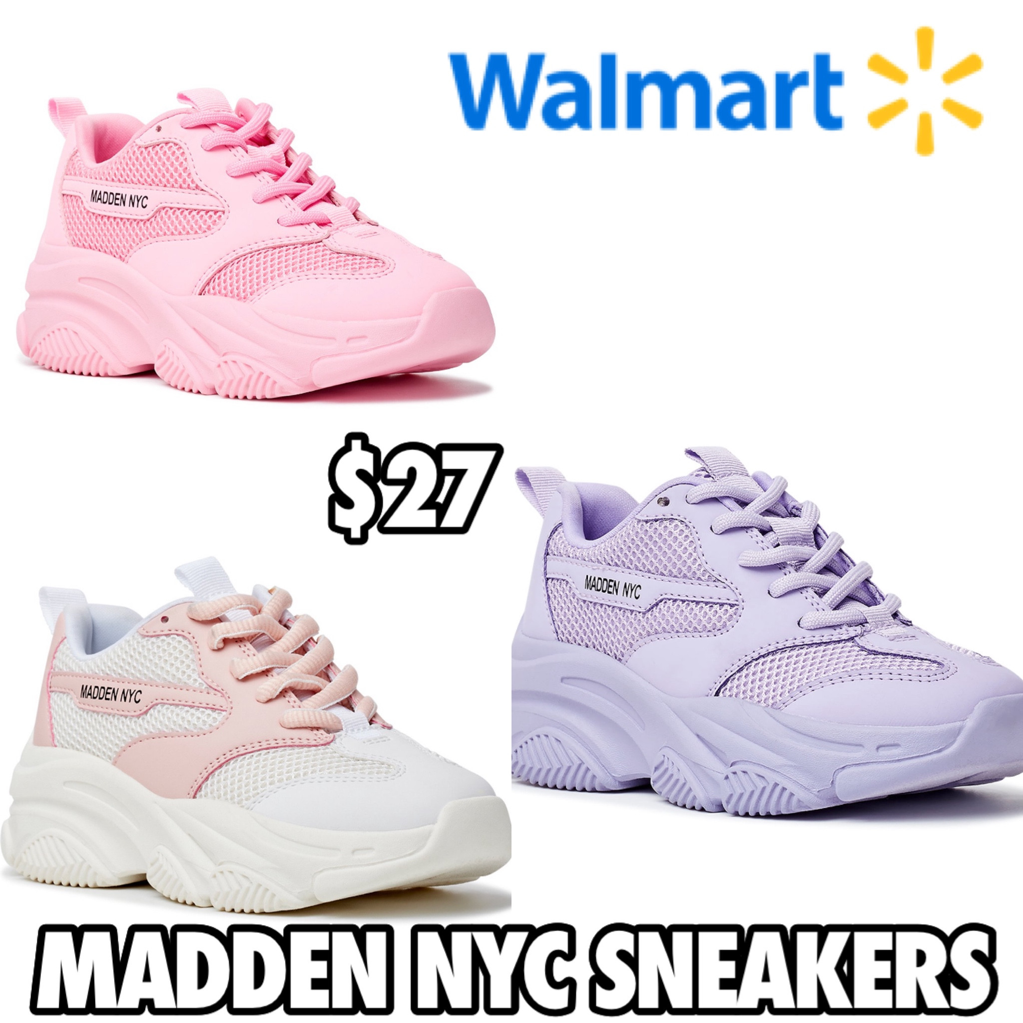 Madden NYC Little Girl & Big Girl Dad Sneaker, Sizes 13-5