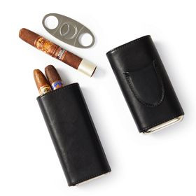 Leather Cigar Case | Mark and Graham