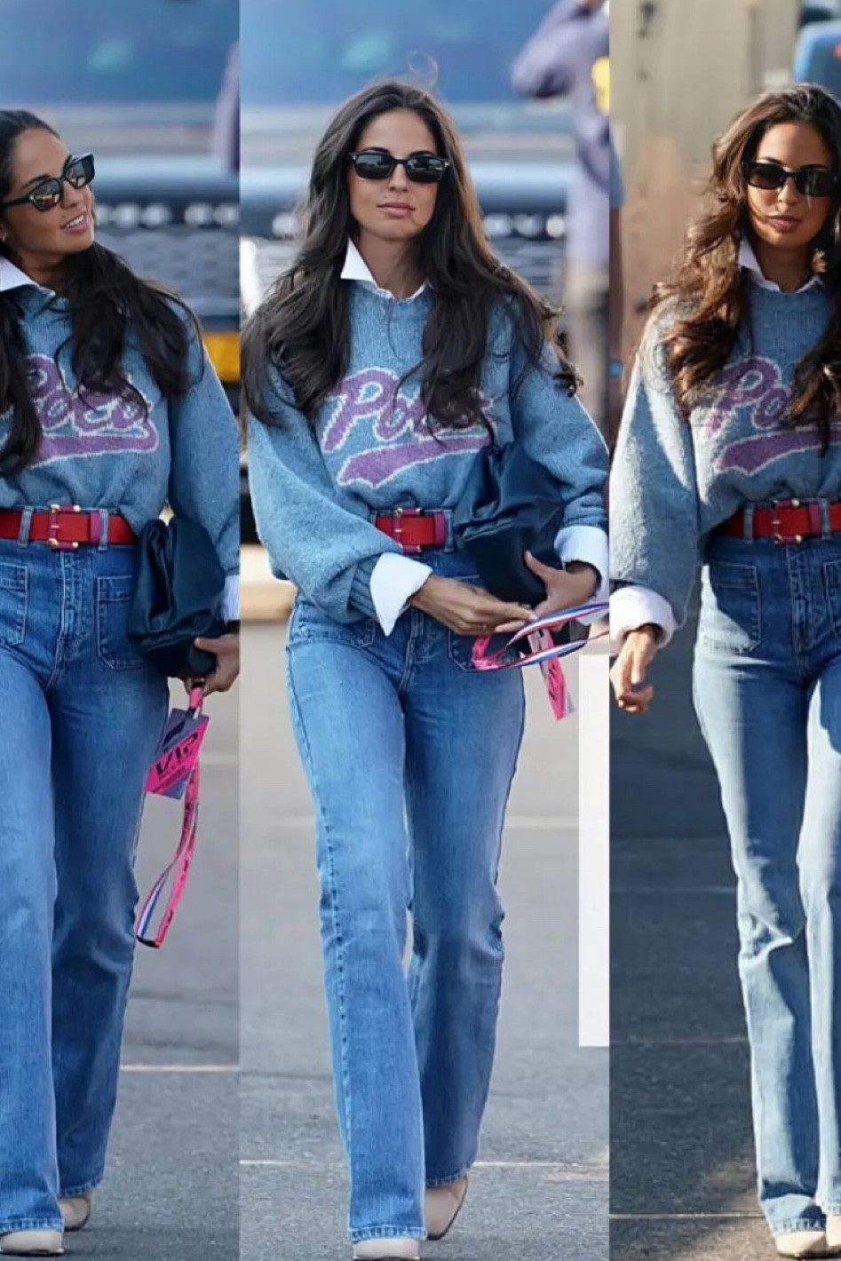 Loving this fall look from Carmen Mundt! The oversized logo sweater with jeans is perfection!

#LTKstyletip