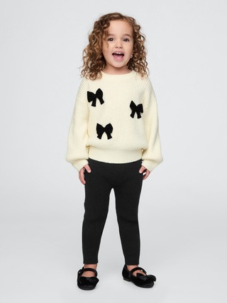 babyGap CashSoft Rib Sweater Leggings | Gap (CA)