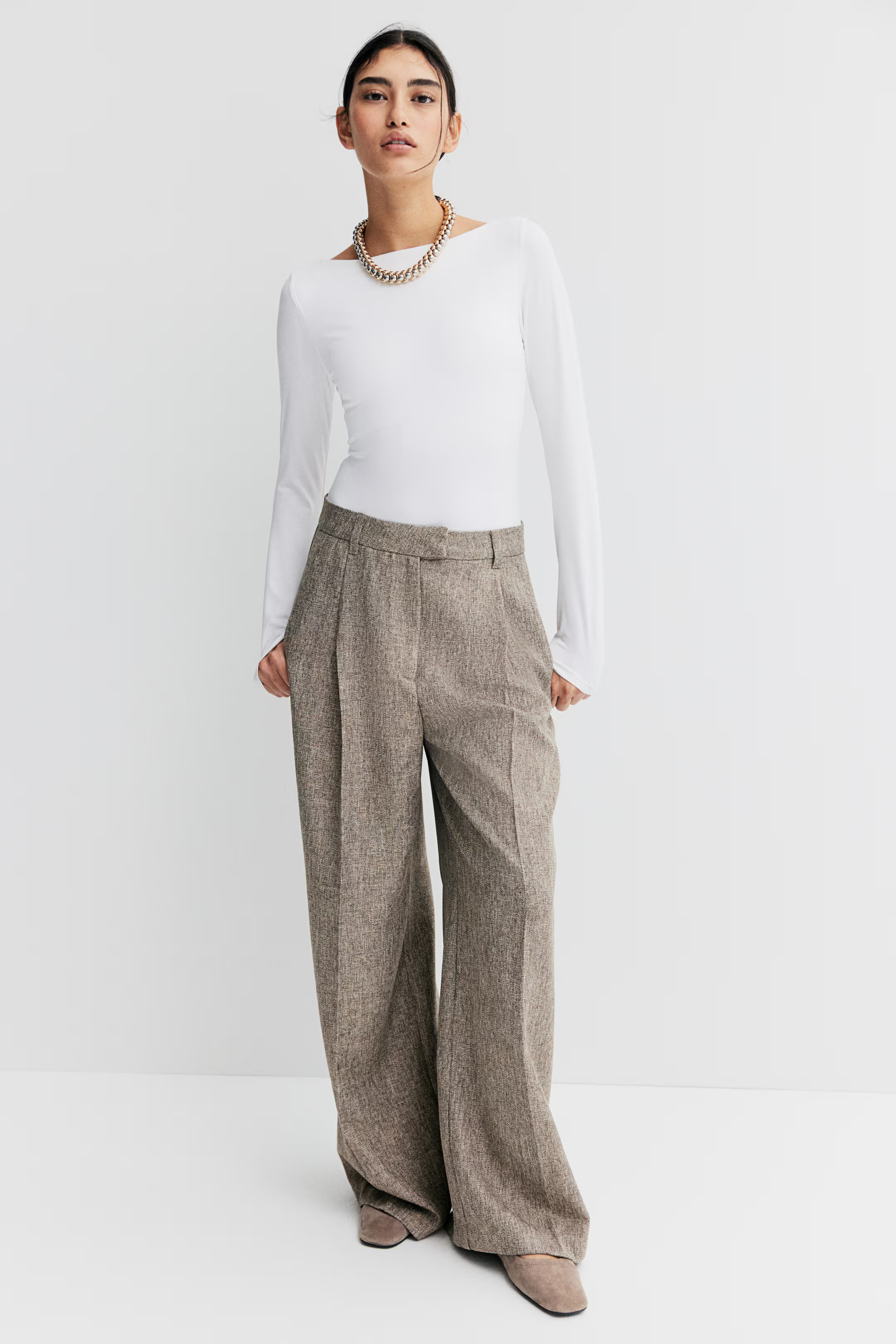 Boat-neck Bodysuit | H&M (US + CA)