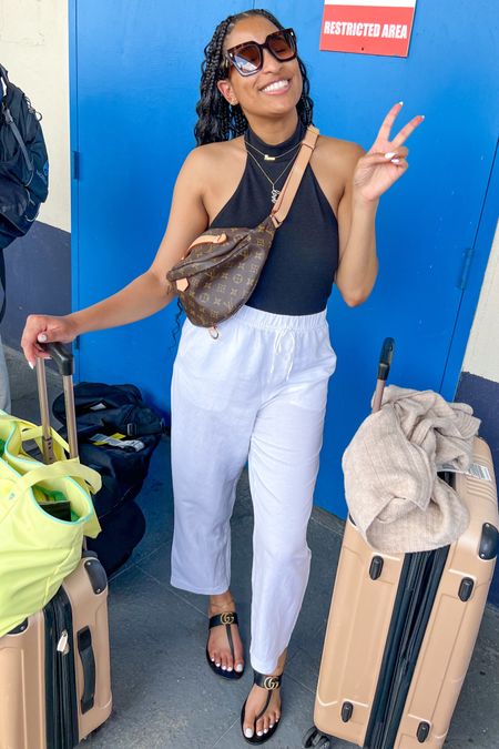 I love a comfy travel outfit! This is perfect for the airport style! 

#LTKstyletip #LTKunder100 #LTKFind