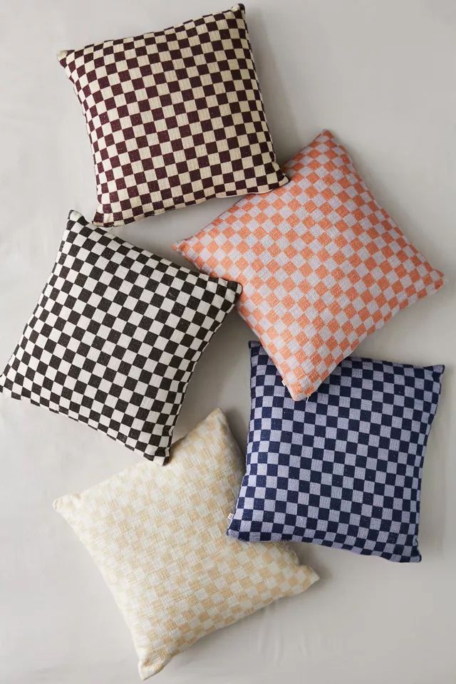 Checkerboard Throw Pillow | Urban Outfitters (US and RoW)