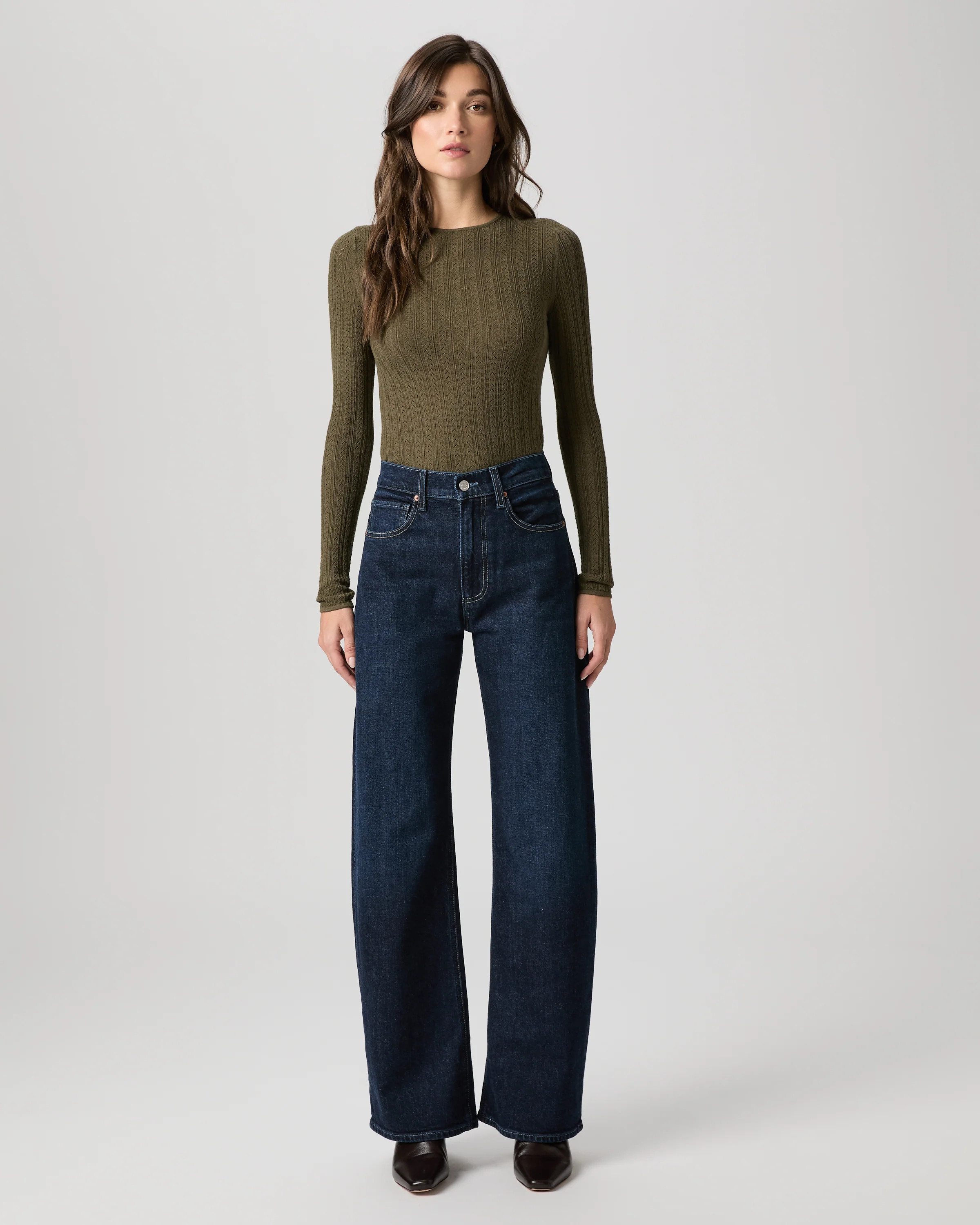 Arellia 32" Barrel Leg Jean | Paige