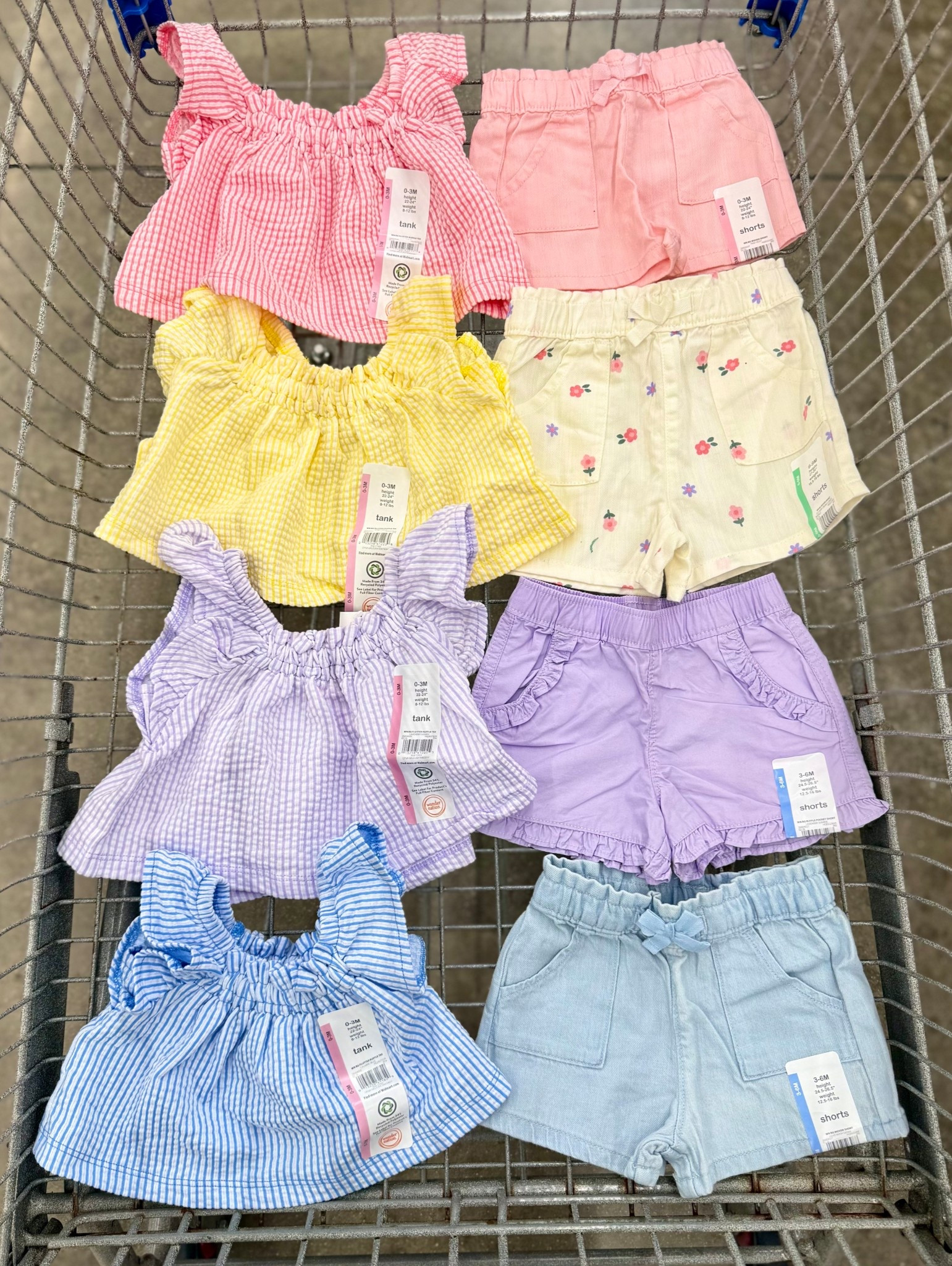 NEW Baby girls’ flutter tanks, mix and match for woven shorts for the cutest summer outfit 😱😍
-
#walmart #walmartfinds #walmartmom #babyclothes #girlmom #momofgirls #babyfashion #babygirl #springclothing #babygirlontheway #babygirloutfit