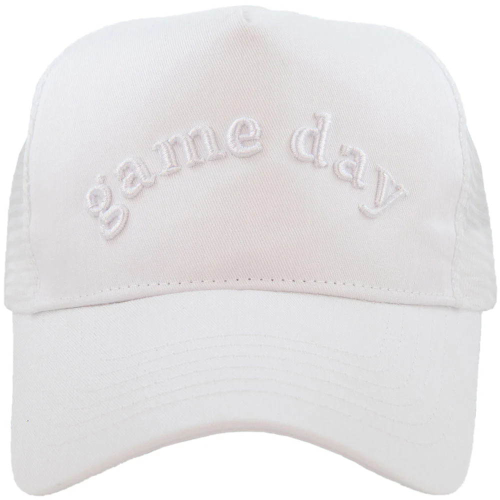 Game Day 3-D Embroidered Hat for Women | Katydid.com