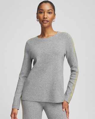 Zenergy® Luxe Side Stripe Top | Chico's