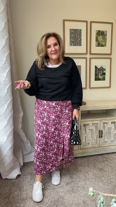 Great spring summer pieces. The sweater is the perfect lightweight layer. 

Sweater and tee size L
Use my code NANETTE10 for 10% off your Gibson look order 

Skirt size 14. I did end up exchanging for a petite. 

Linking bag and sneakers options. This bag is SOLDOUT  

#LTKSeasonal #LTKunder100 #LTKtravel