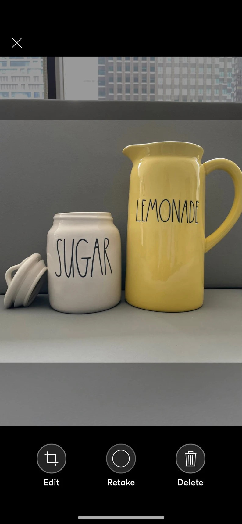 Rae Dunn Lemonade / Sugar Canister | Etsy | Etsy (US)