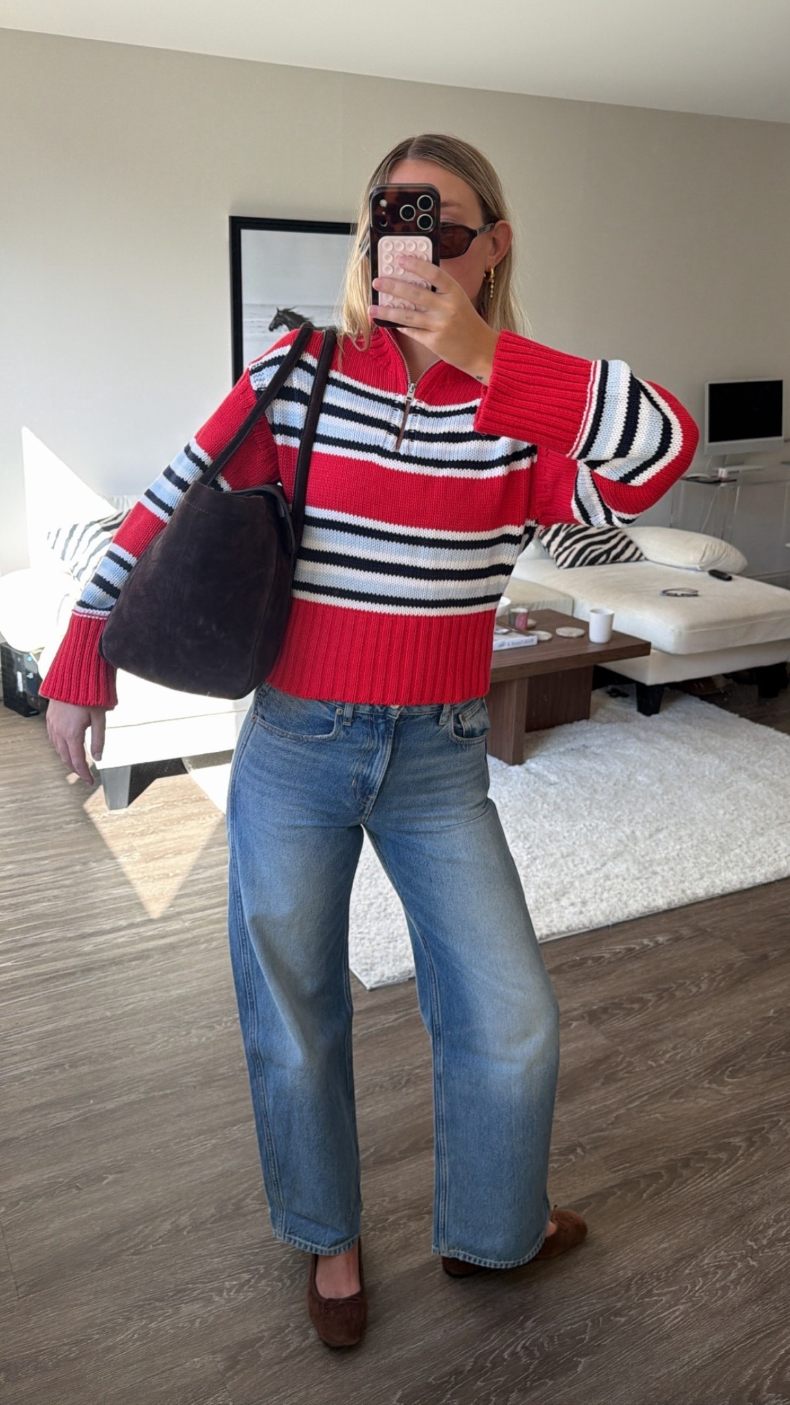 Im wearing a small sweater and 25 in the jeans!! #injcrew #ad @jcrew

#LTKootd #LTKSeasonal #LTKSaleAlert