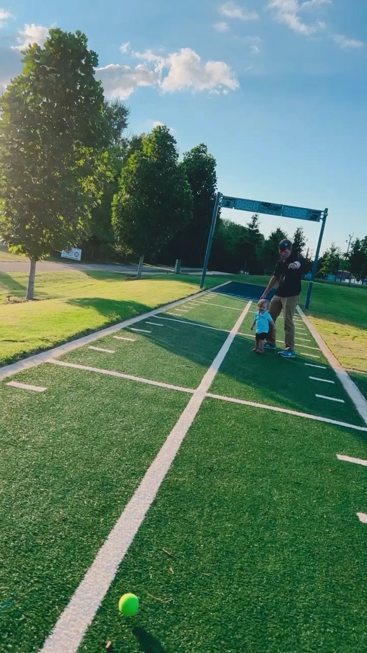 sweetest little evening out at the @panthers park off the rail trail - this boy sure does love his “dada” !!! 🫶🏽

#LTKSeasonal #LTKfamily #LTKbaby