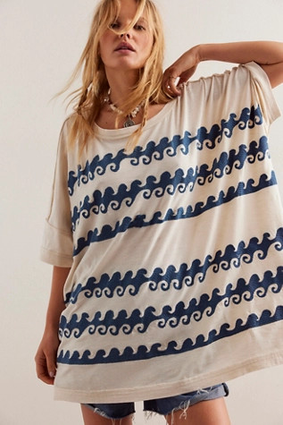 We The Free Chill Vibes Tee | Free People (Global - UK&FR Excluded)