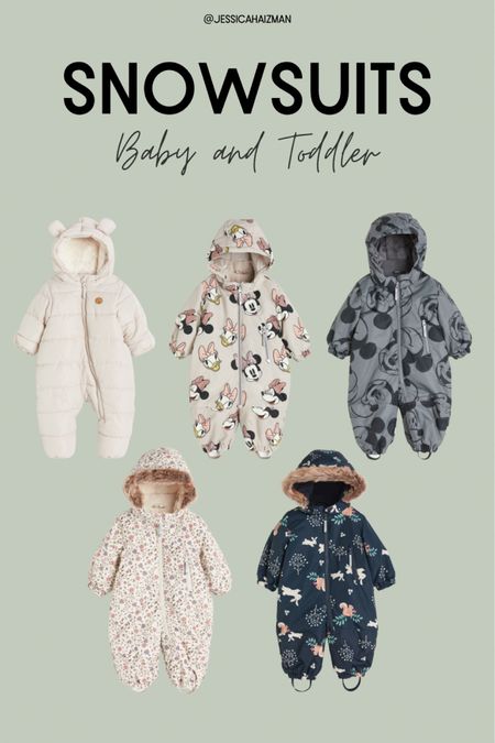 Convenient and warm baby and toddler snow suits! ⛄️ 

#LTKSeasonal #LTKbaby #LTKkids