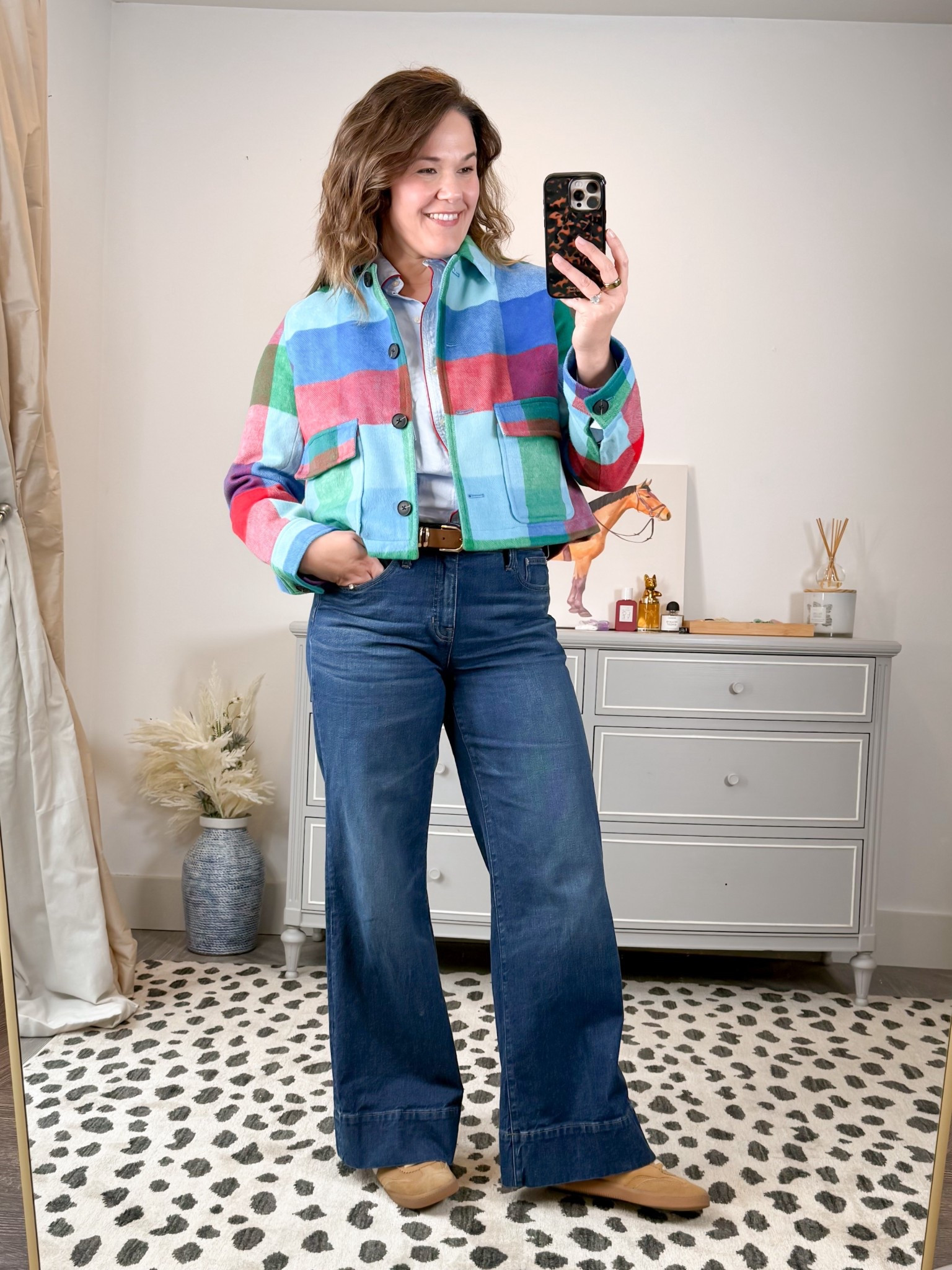 Size large in the jacket and the shirt. 





Midsize style, midsize outfit ideas, outfit ideas for moms on the go, outfit ideas for moms, easy style finds for moms, simple style for moms, size 10, Walmart finds, size 12, casual outfit ideas 

#LTKOver40 #LTKSaleAlert #LTKMidsize