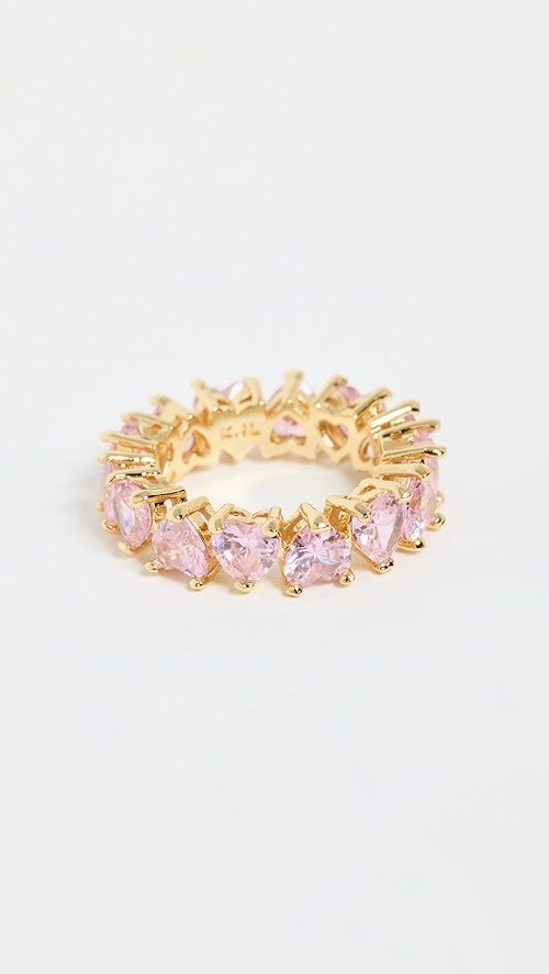 Kenneth Jay Lane Heart Eternity Ring | SHOPBOP | Shopbop