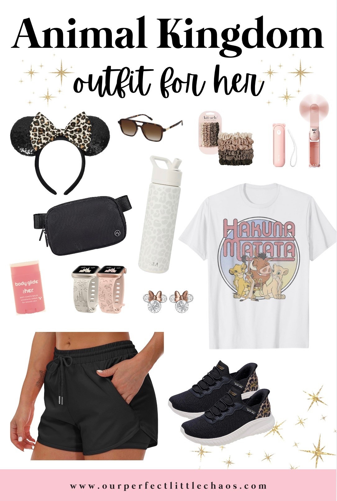 Animal Kingdom outfit for her 🐘🌿 The perfect Disney World outfit idea for women who want something cute, comfortable, and practical for a full park day at Disney’s Animal Kingdom.

If you’re planning a Walt Disney World trip and wondering what to wear to Animal Kingdom, this breathable summer Disney outfit is ideal for hot Florida weather, long walking days, rope drop mornings, and staying through park close.

This women’s Animal Kingdom outfit includes comfortable walking tennis shoes for Disney World, lightweight shorts, a breathable graphic tee, crossbody bag for Disney parks, Minnie Mouse ears, and park day essentials like a portable fan and water bottle.

Whether you’re planning your first Disney trip, a girls trip to Disney World, a mom Disney vacation, or just looking for Disney park outfit inspiration for women, this Animal Kingdom look is perfect for safari vibes, Kilimanjaro Safaris photos, and all-day comfort.

Save this for your Disney World packing list and Animal Kingdom park day outfit planning 🌿✨

#AnimalKingdomOutfit #DisneyWorldOutfits #WhatToWearToDisney #DisneyTripPlanning #DisneyStyle #DisneyVacationOutfits #DisneyParkOutfit #AnimalKingdomStyle

#LTKTravel #LTKootd #LTKmomlife