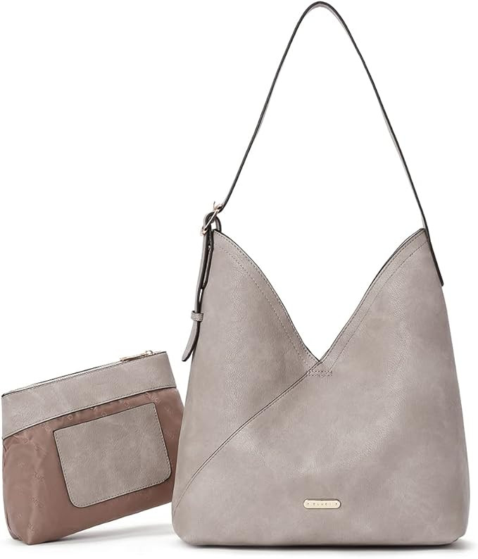 CLUCI Purses for Women Tote Handbags Vegan Leather Hobo Bags Fashion Large Ladies Shoulder Bag | Amazon (US)