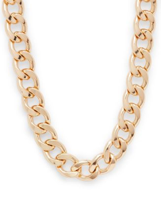AQUA Thick Gold-Tone Chain Necklace, 19 | Bloomingdale's (US)