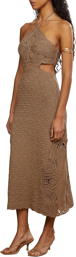 AMUR Womens Clara Midi Knit Dress | Amazon (US)