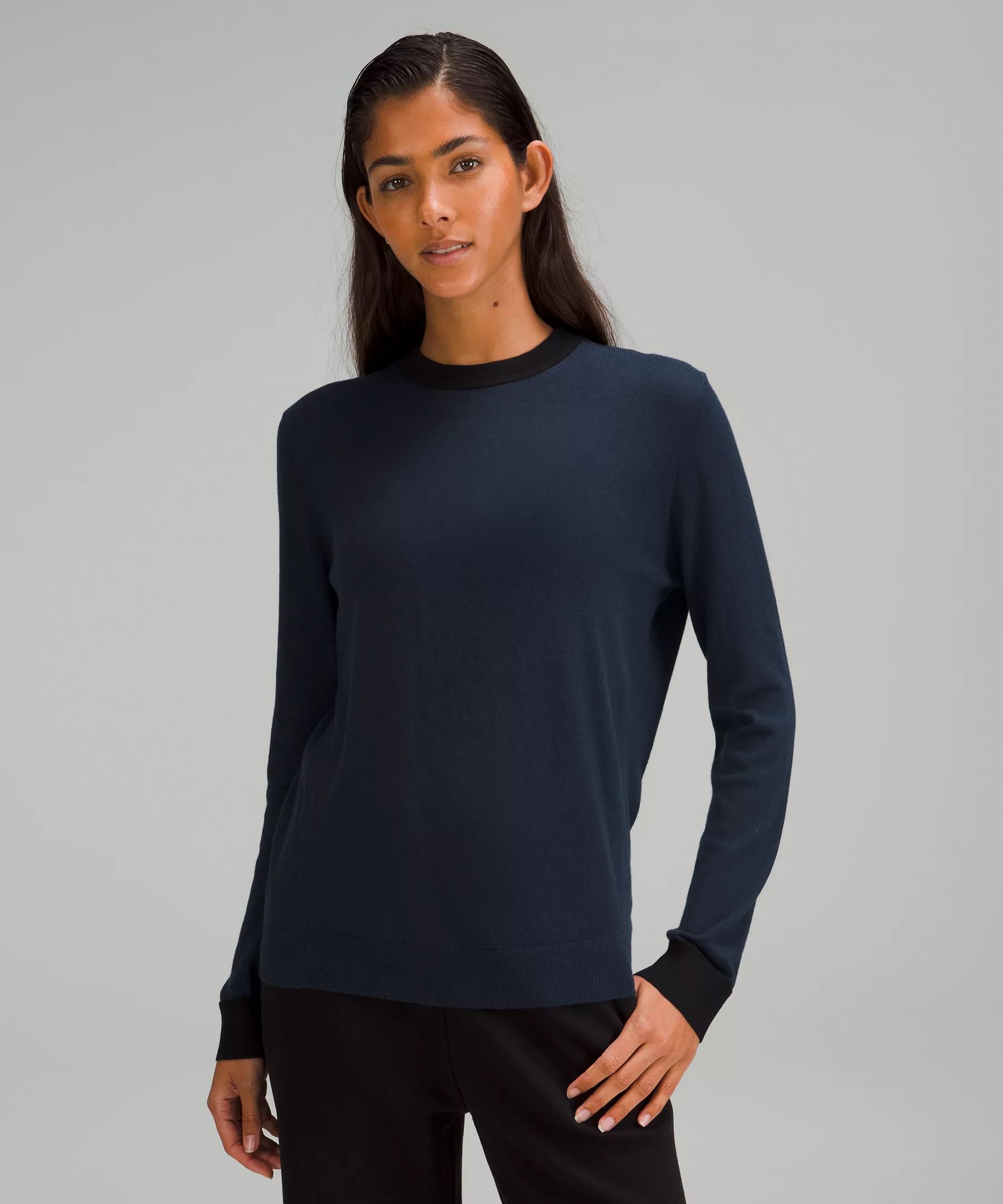 Silk-Blend Crewneck Sweater | Lululemon (CA)
