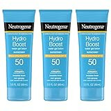 Neutrogena Hydro Boost Water Gel Sunscreen Lotion with Broad Spectrum SPF 50, Water-Resistant Hydrat | Amazon (US)