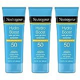 Neutrogena Hydro Boost Water Gel Sunscreen Lotion with Broad Spectrum SPF 50, Water-Resistant Hydrat | Amazon (US)