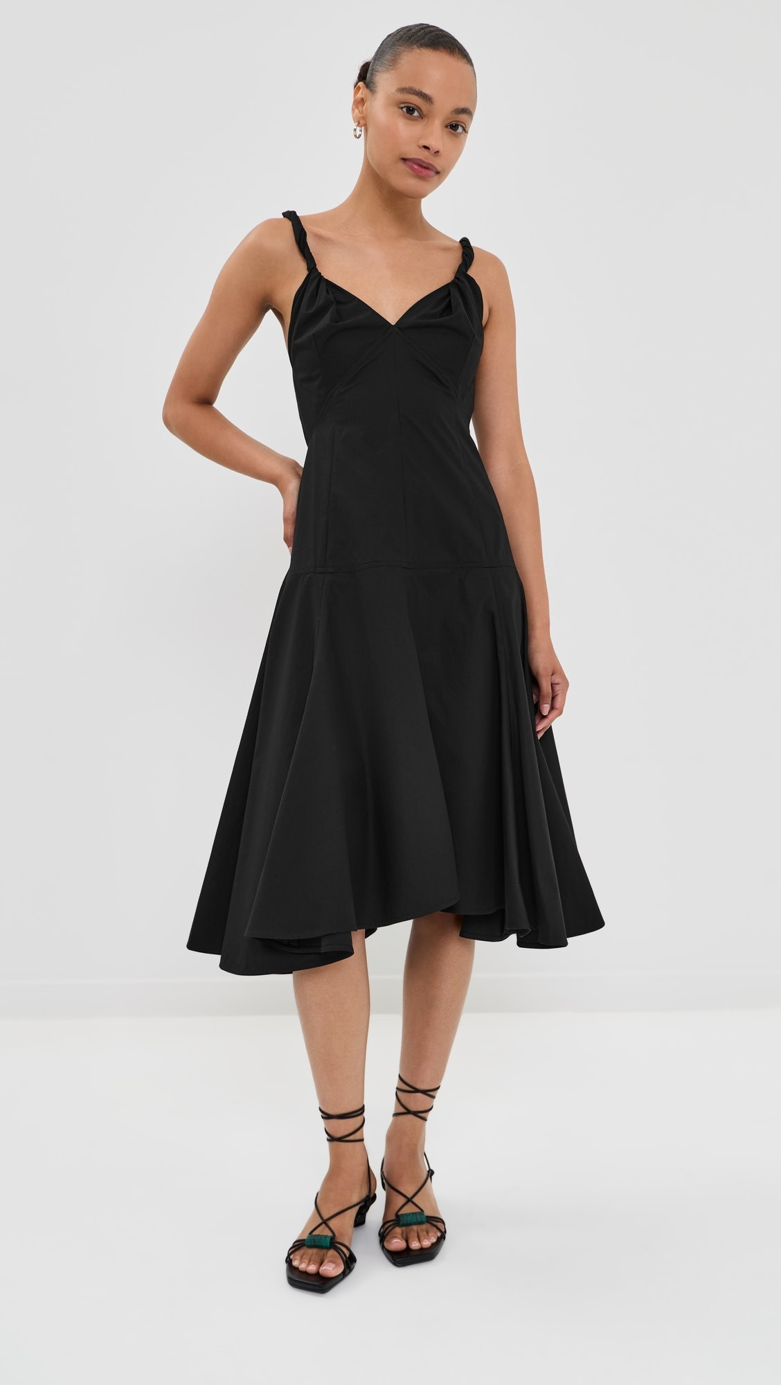 Leo Dress In Classic Cotton Shirting | Shopbop