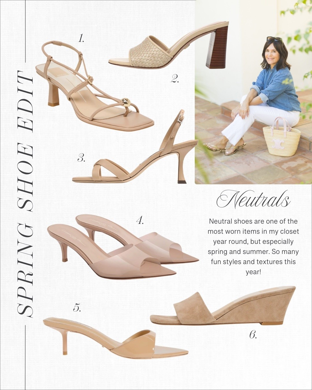 Neutral shoes are one of the most worn items in my closet year-round, but especially spring and summer. So many fun styles and textures this year!

#LTKSeasonal #LTKPetite #LTKOver40