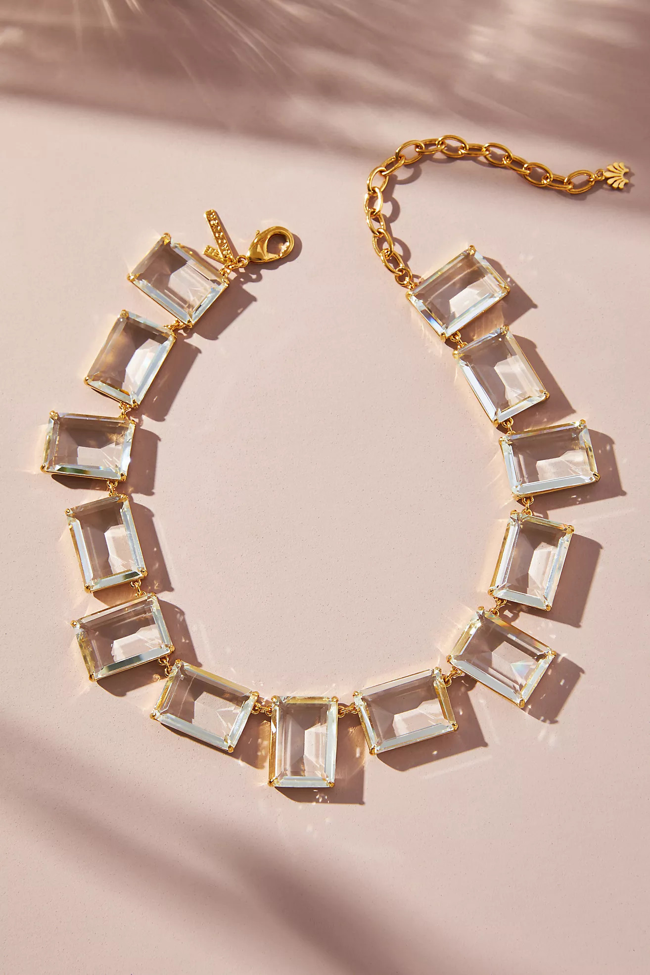 Lele Sadoughi Alternating Crystal Collar Necklace | Anthropologie (US)