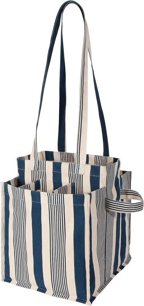 Amazon.com: Now Designs Navy Stripe Shopping Tote : Home & Kitchen | Amazon (US)