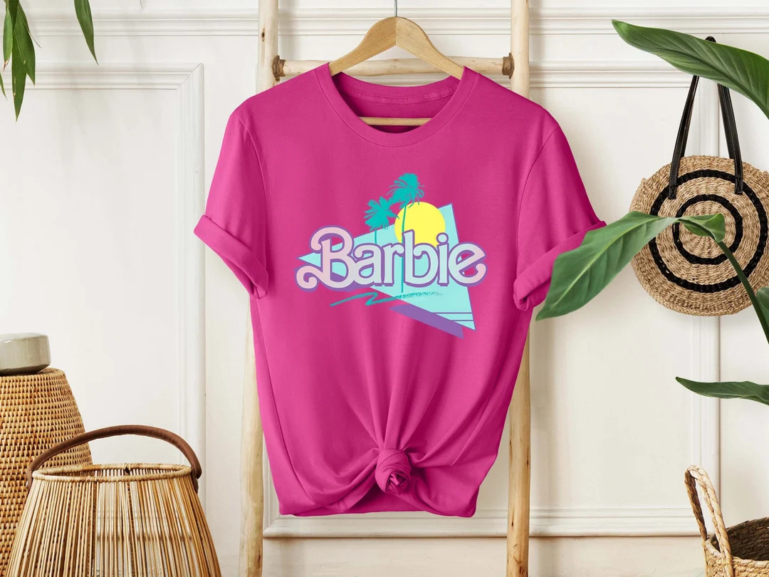 Barbie Shirt, Barbie Hoodie, Barbie and Ken, Barbie 2023, Barbie Fan Shirt, Barbie Pink Shirt, Ba... | Etsy (US)