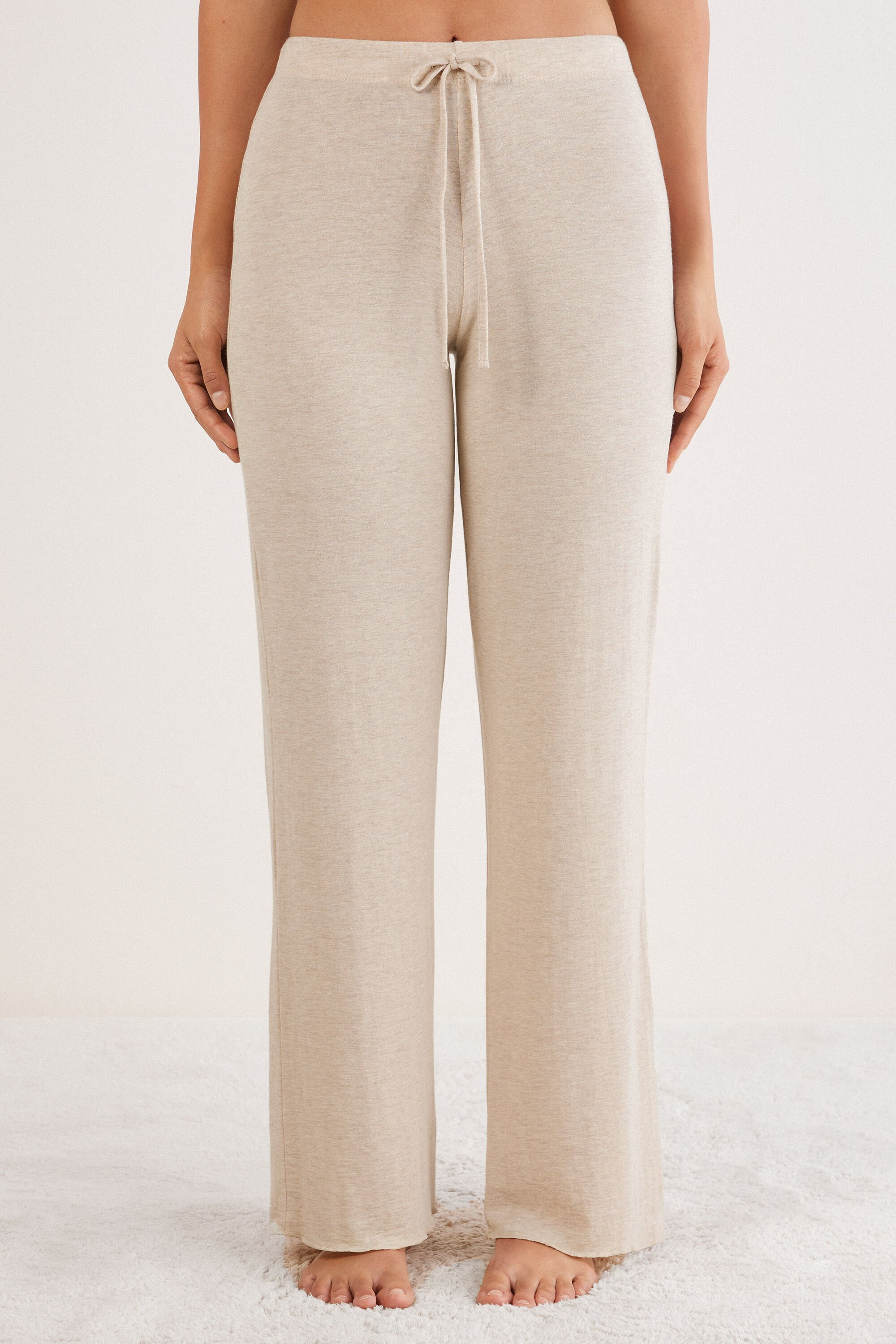 Modal and Cashmere Long Palazzo Pants - Intimissimi | Intimissimi (US)