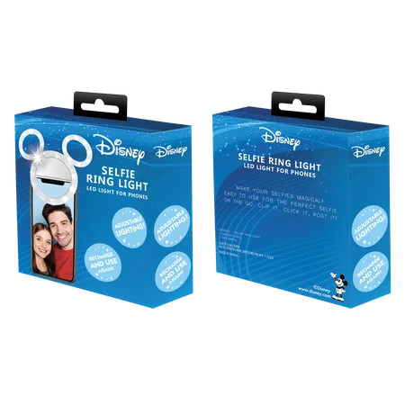 Disney Selfie Ring Adjustable Light White | Walmart (US)
