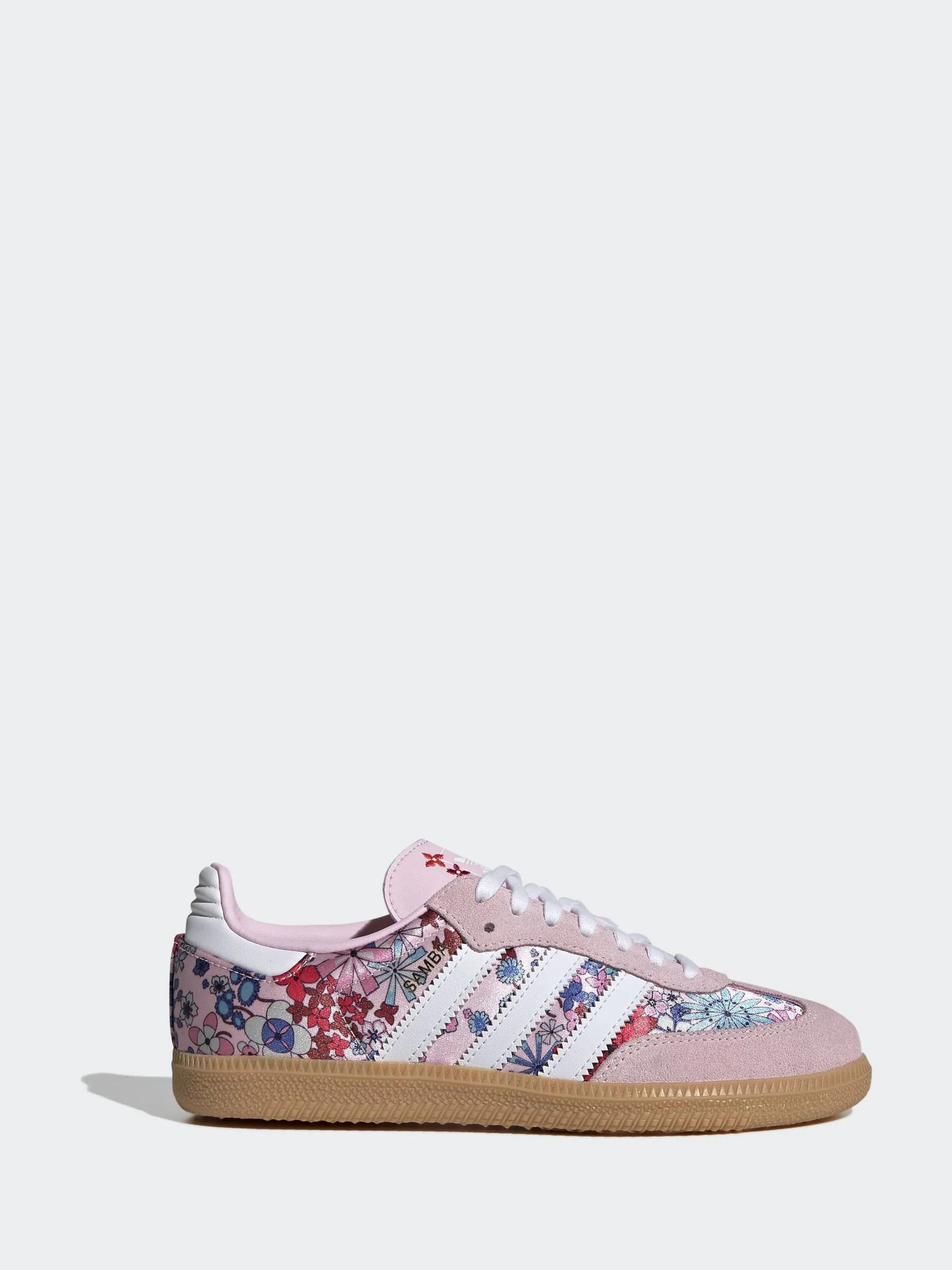 adidas originals adidas Originals Lilac/Pink Samba OG x Liberty London Junior Trainers | Next US