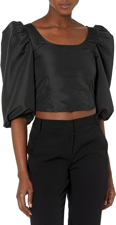 Levi's Women's Kaila Puff Sleeve Blouse | Amazon (US)