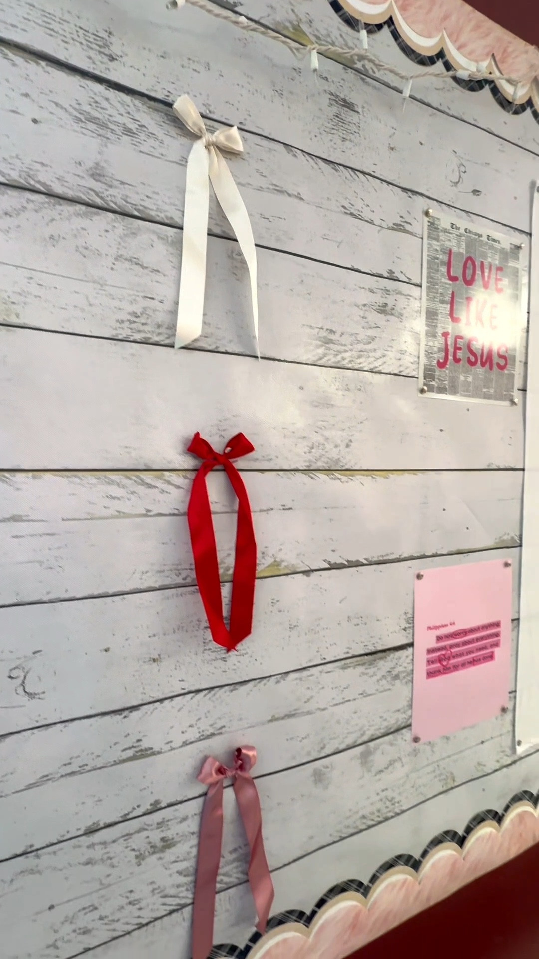 Target made my bulletin board come together ❤️🩷! I just love their Valentine decor this year - it’s SO perfect! 
#valentines #valentinesdaydecor 

#LTKSeasonal #LTKHome