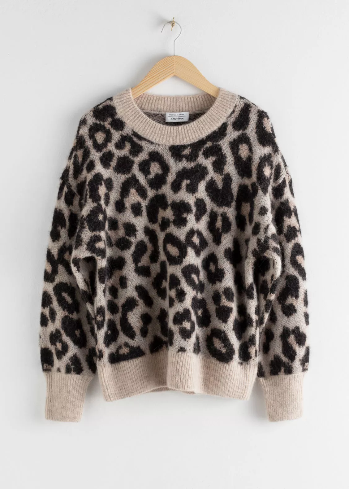 LOFT Leopard Jacquard Sweater curated on LTK