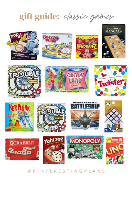 Classic games are always a fun gift and a must have around the holidays! 

Games, gift guide for him, gift guide for her, gift guide for kids

#LTKfamily #LTKHoliday #LTKkids