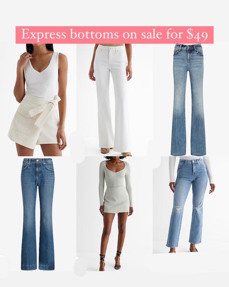 Express bottoms, jeans, shorts, denim on sale for $49 

#LTKstyletip #LTKfindsunder50 #LTKsalealert