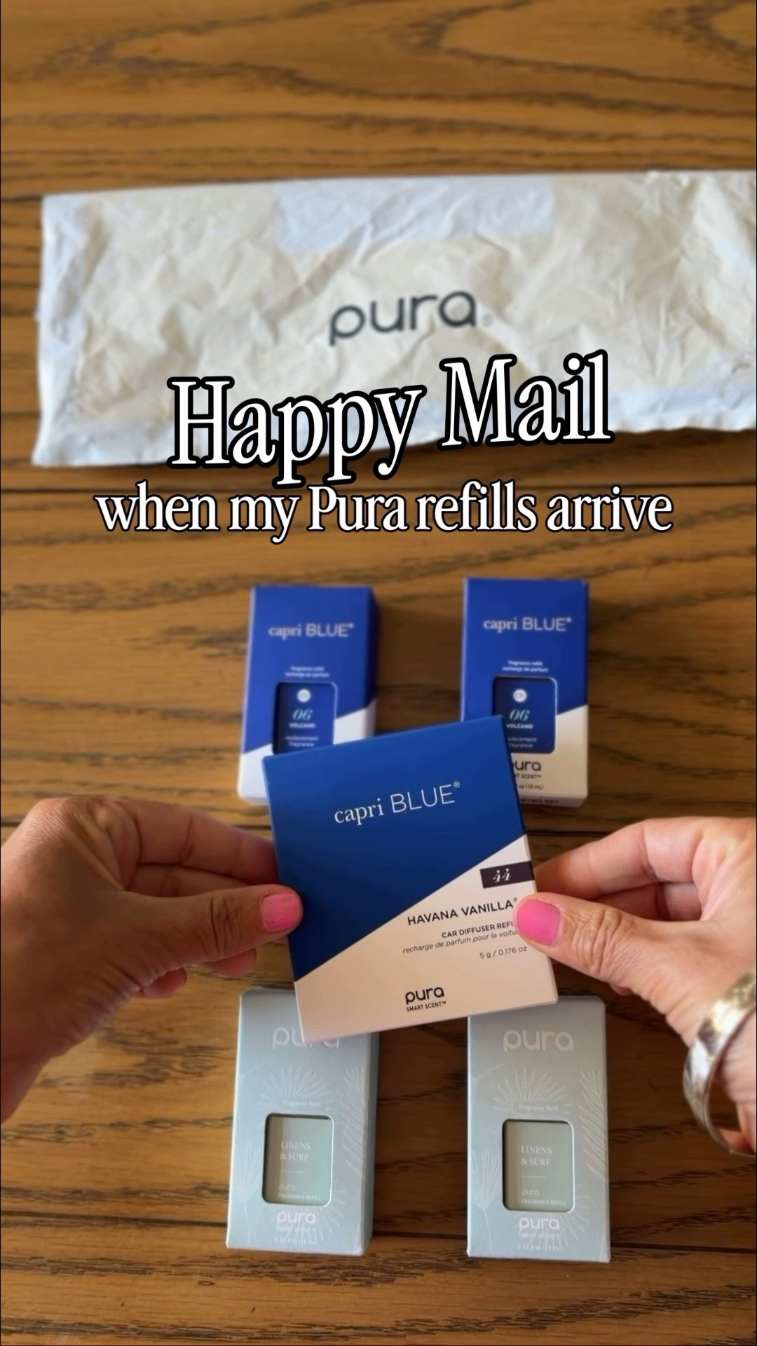 My favorite way to make our home feel a little more luxurious? A @Pura fragrance that greets you the moment you walk in. I always come back to Linens & Surf for the powder room and Capri Blue Volcano for the living room, and I can’t wait to try this new Havana Vanilla in my car! Such an easy way to elevate the everyday. 🤍 Shop my favorite Pura scents here!

#LTKmomlife #LTKOver40 #LTKHome
