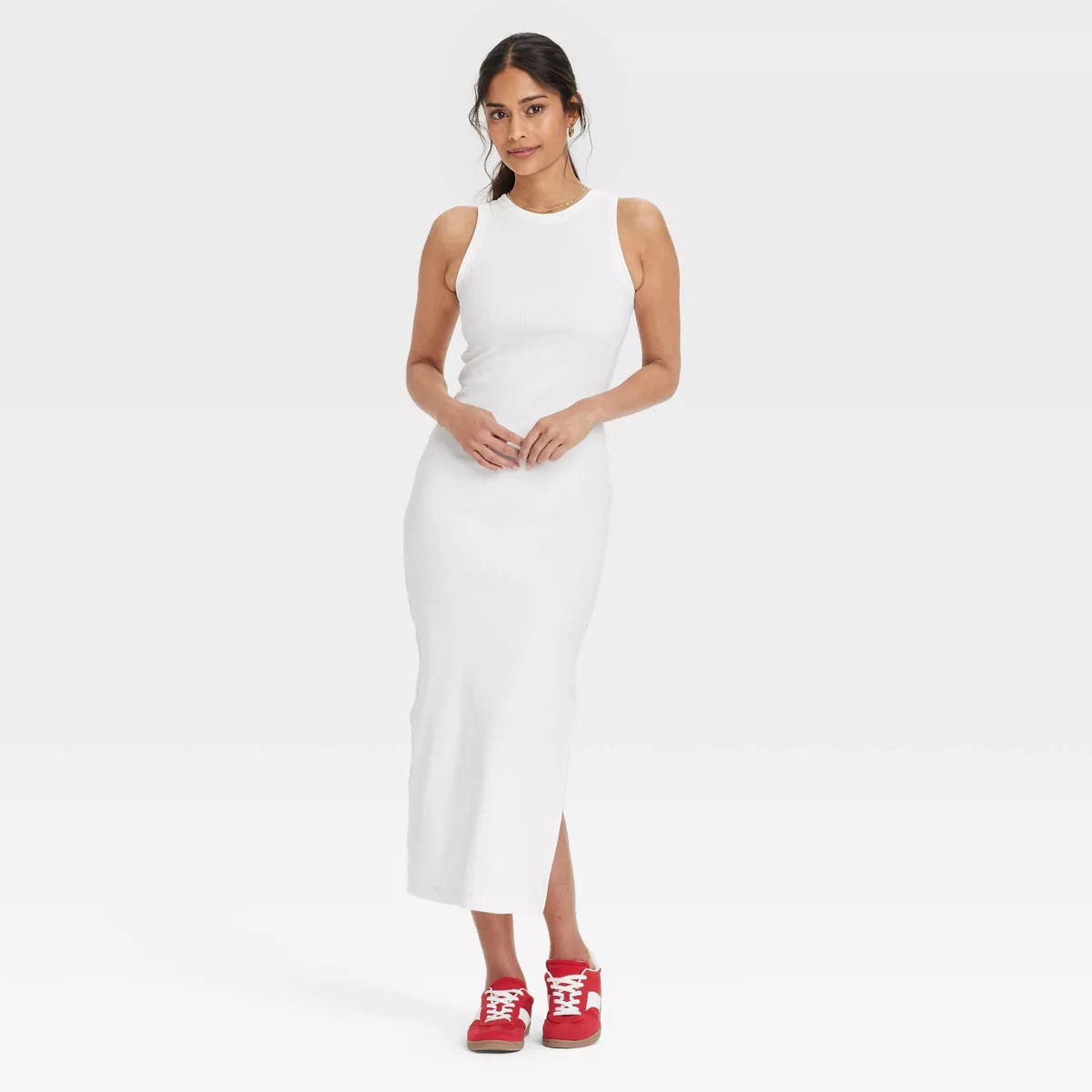 Women's Rib-Knit Maxi Bodycon Dress - Universal Thread™ | Target