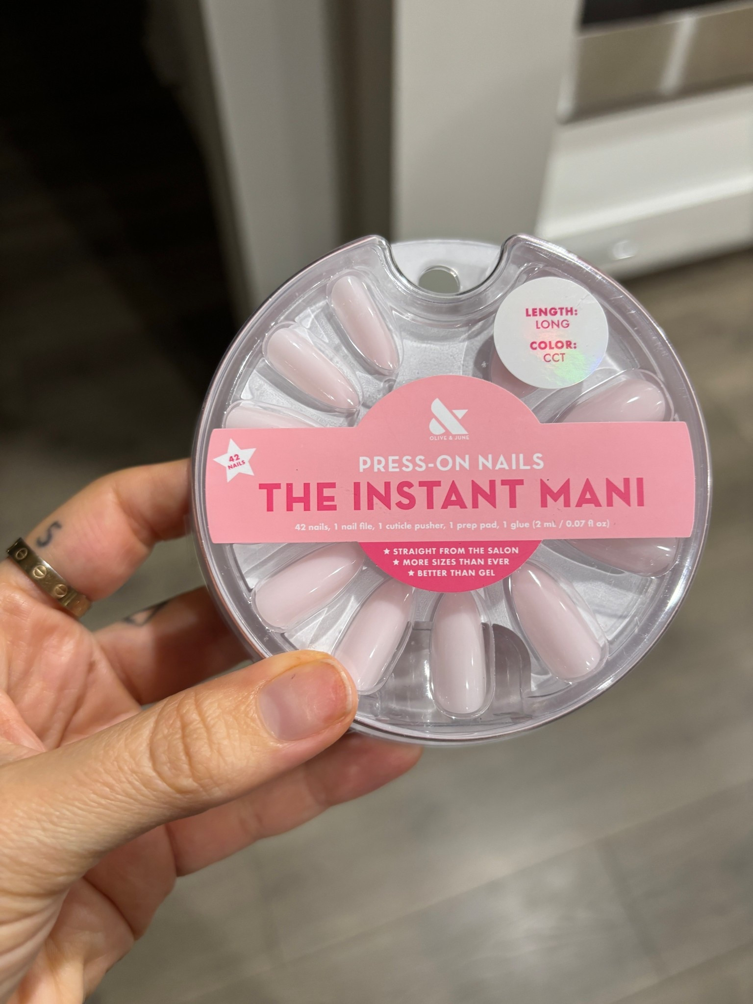 No more gel or acrylics, these last two weeks 

#LTKmomlife #LTKselfcare #LTKFindsUnder50