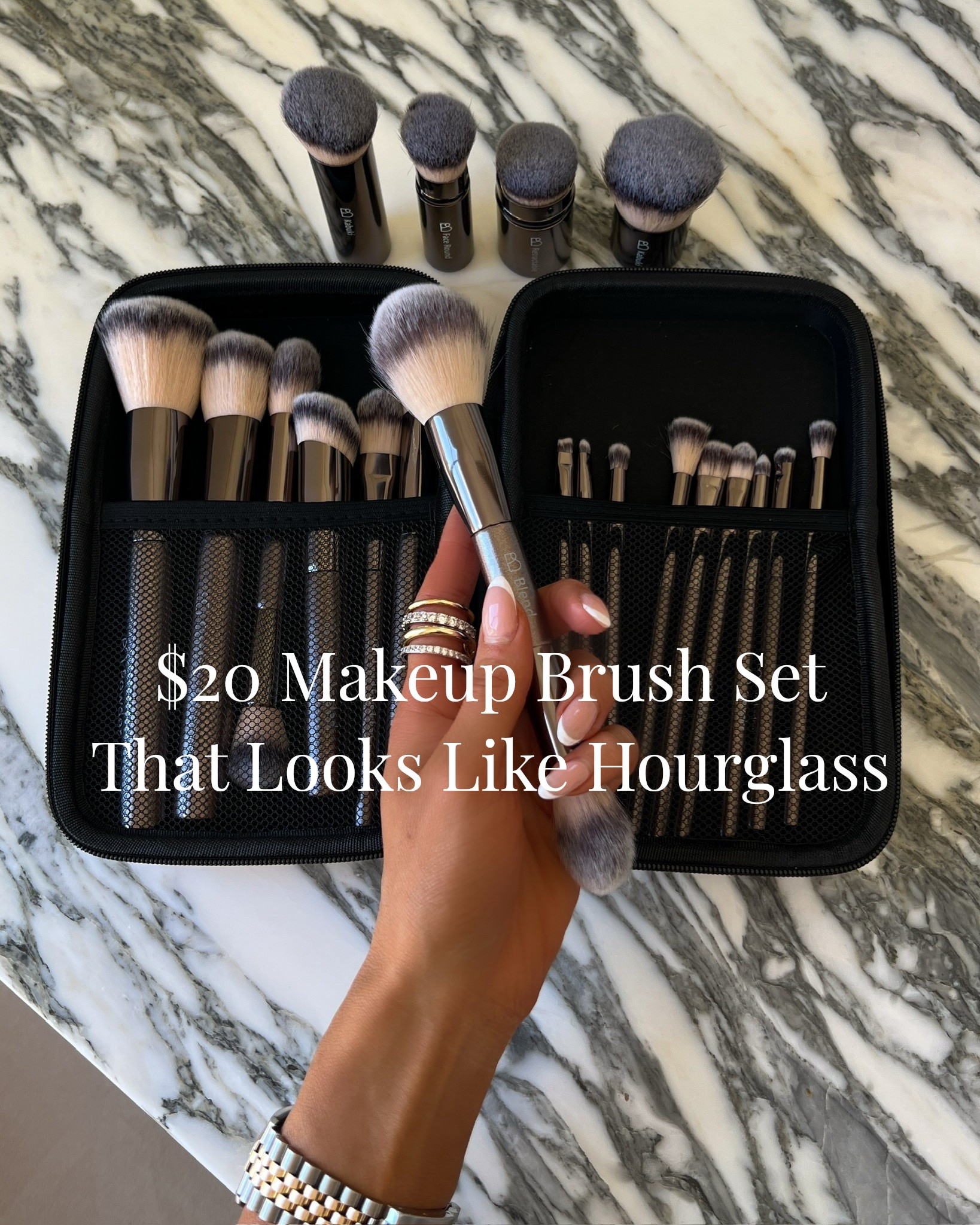 Last minute prime day deals!
Save 35% off my these makeup brushes that look like hourglass