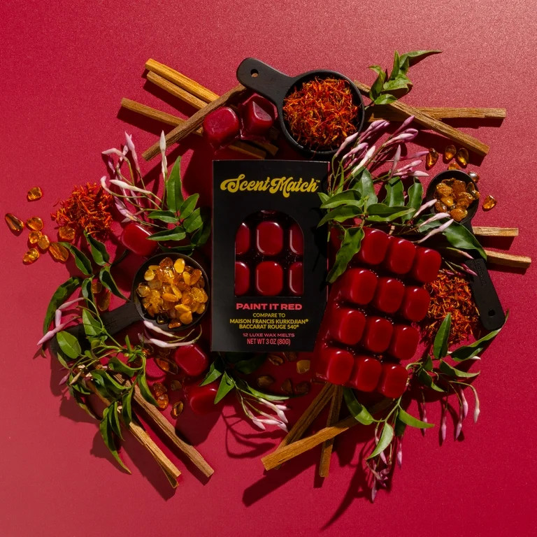 IllumiScents ScentMatch 3 oz Wax Melts, Paint It Red, Compare to Baccarat Rouge 540 | Walmart (US)