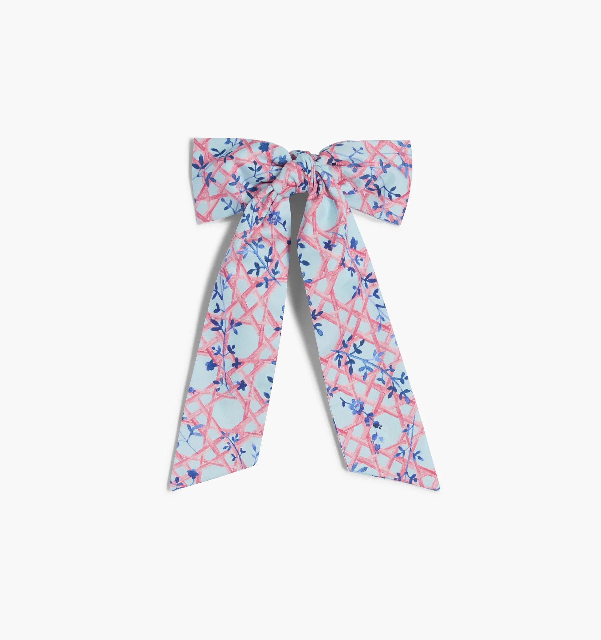 The Belle Bow - Pink Basketweave Vine | Hill House Home US
