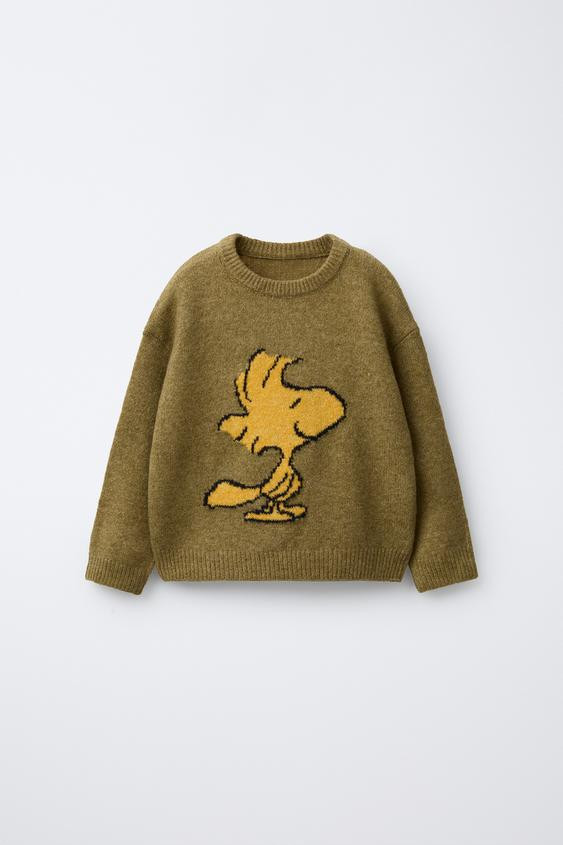 SNOOPY PEANUTS™ KNIT SWEATER | Zara US