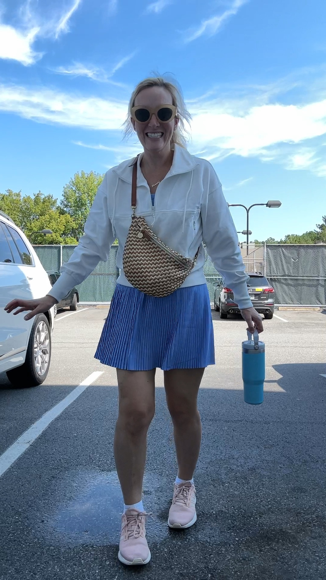 A micropleated tennis skirt that puts gold hinge to shame. There are quite a few colors available! This active wear is perfect for a mom on the go! 

#LTKActive #LTKFindsUnder50 #LTKMidsize