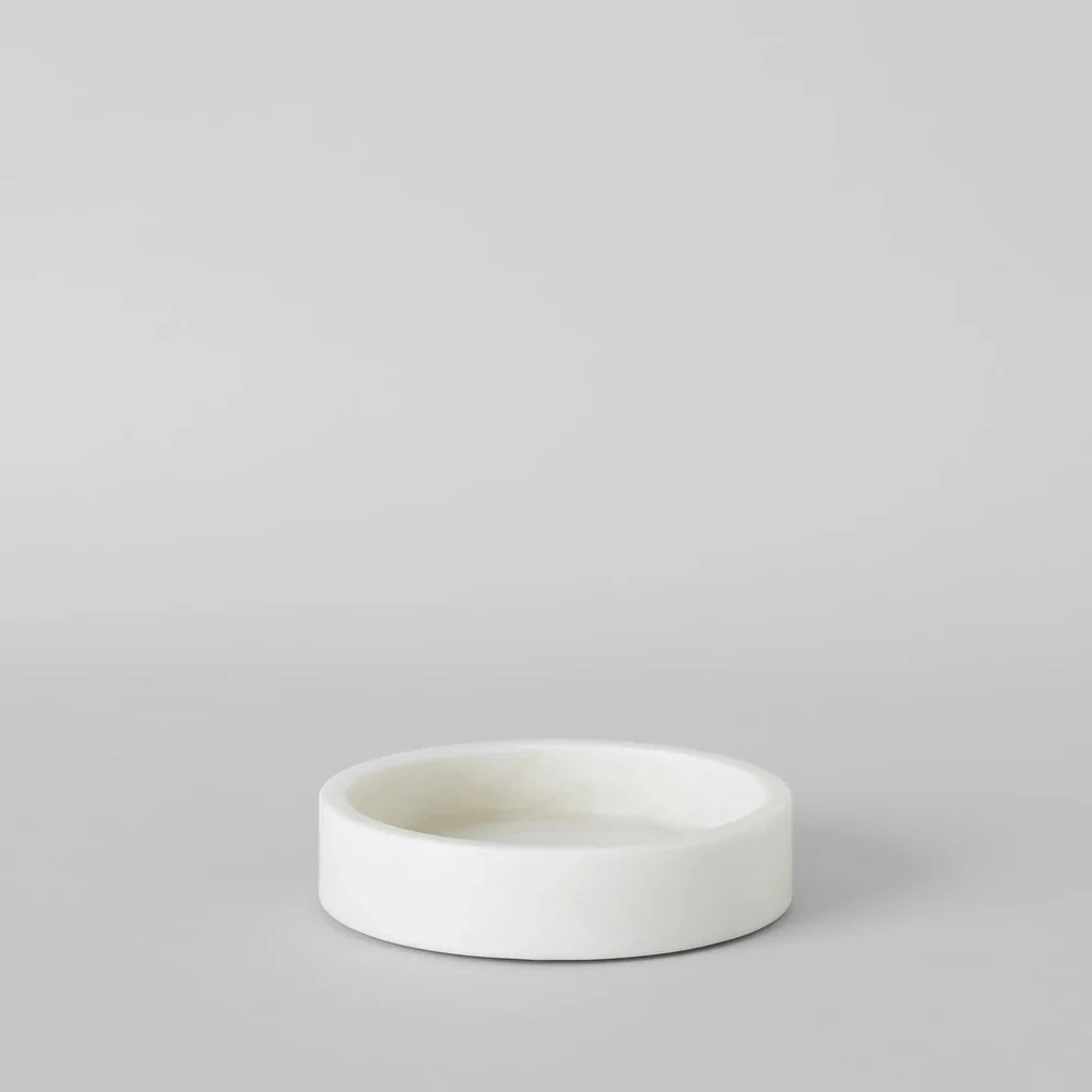 White Marble Cloche Base | Bloomist