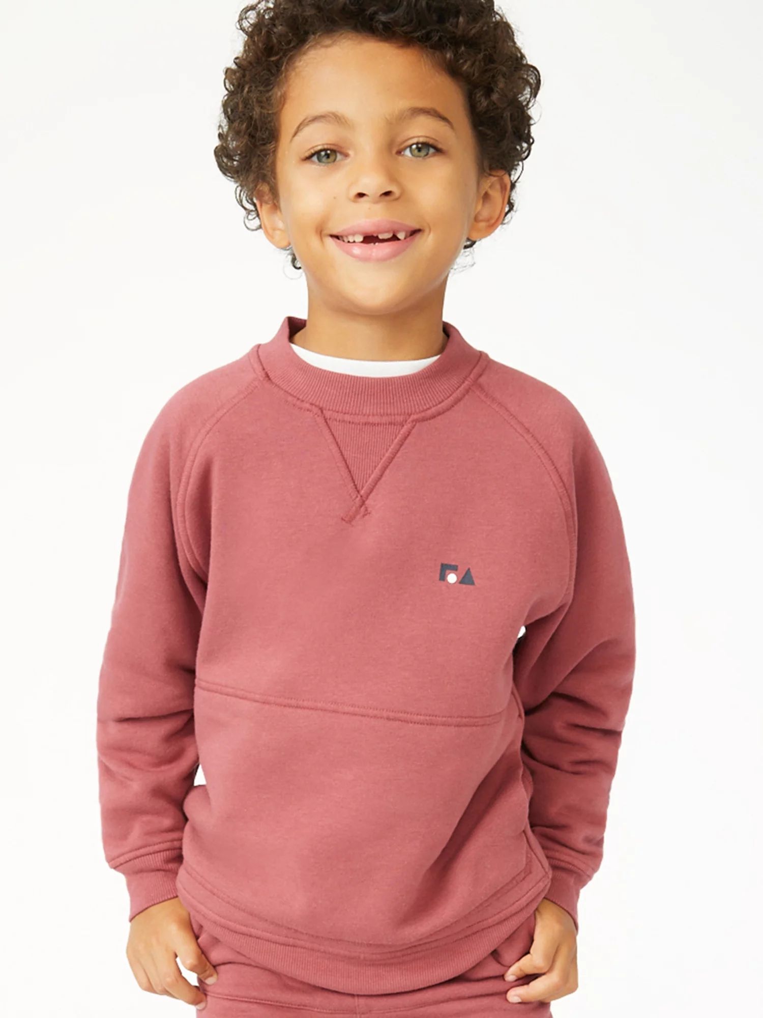 Free Assembly Boys Crew Neck Sweater with Pocket, Sizes 4-18 - Walmart.com | Walmart (US)